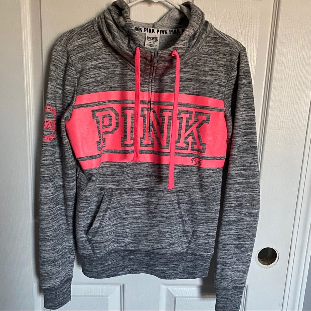 PINK Victoria’s Secret Half Zip Hoodie